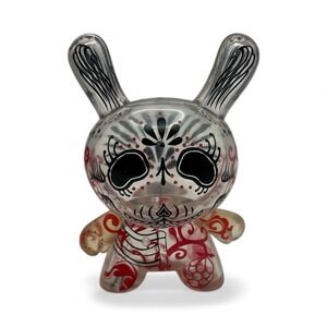 Kidrobot 2010 Dunny Untitled DAMARAK THE DESTROYER CLEAR 3" Vinyl Figure